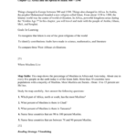 Chapter 12 Africa And The Spread Of Islam 400 – 1596 Things With Regard To Islam Empire Of Faith Part 2 Worksheet Answers