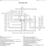 Chapter 2 Signs Signals And Roadway Markings Crossword  Wordmint In Chapter 2 Signs Signals And Roadway Markings Worksheet Answers