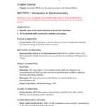 Chapter 20 Electrochemistry With Regard To Interpreting Graphics Worksheet Answers Chemistry