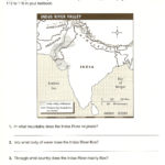 Chapter 4 Ancient India  Mr Proehl's Social Studies Class Along With Map Skills Worksheets Middle School Pdf