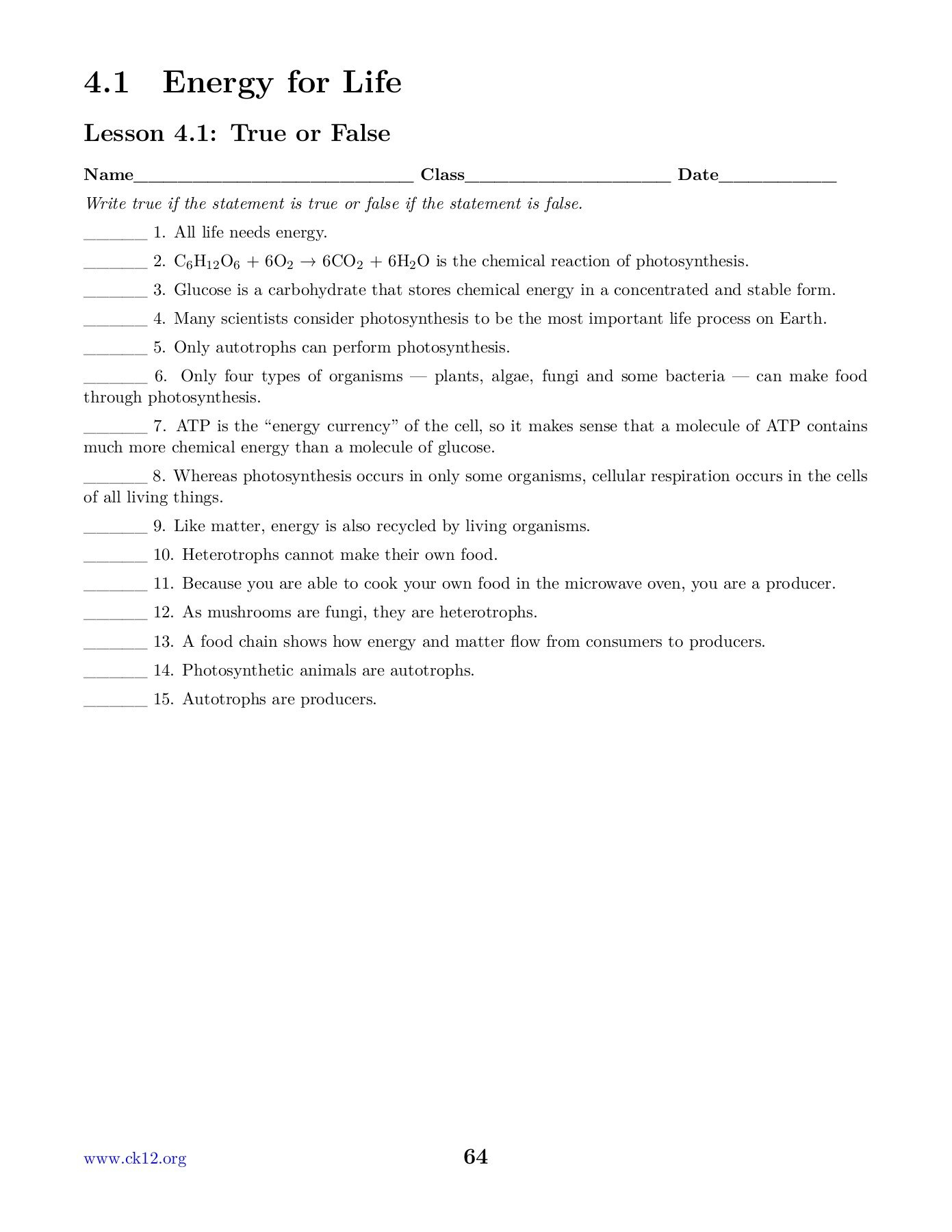 Chapter 4 Photosynthesis And Cellular Respiration Worksheets Pages 1 Throughout Photosynthesis And Cellular Respiration Worksheet Answers