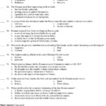 Chapter 5 Test Roman Rebublicempire  Pdf With Regard To Rome Engineering An Empire Worksheet