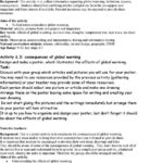 Chapter 6 Impacts Of Global Warming  Pdf Along With Global Warming Worksheet Pdf