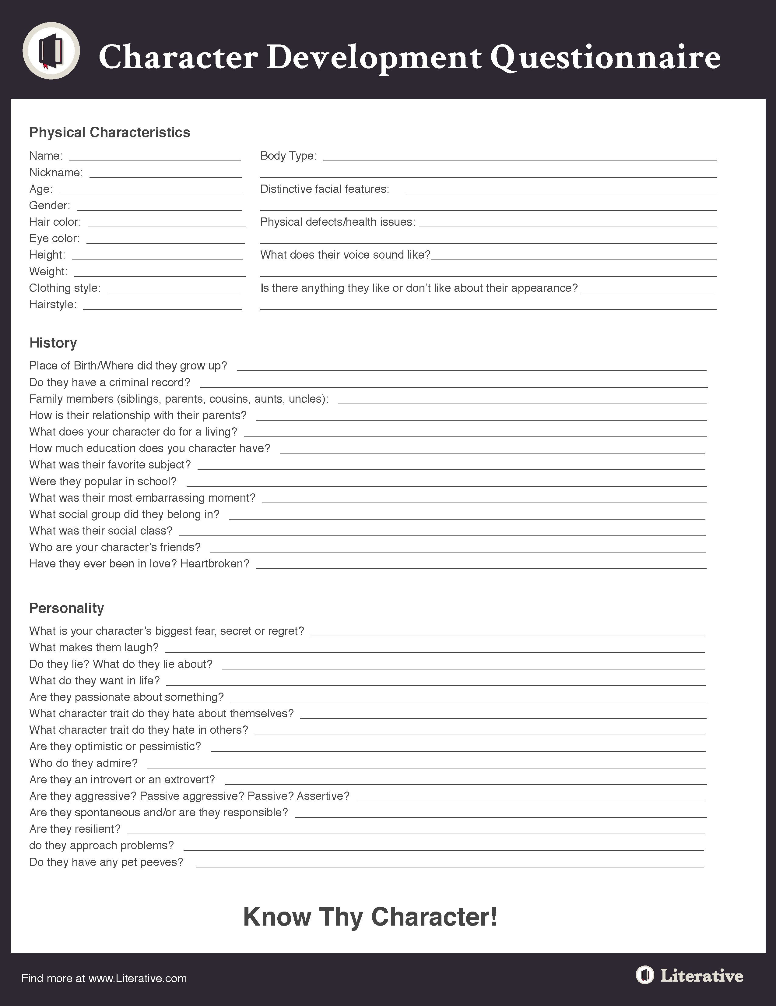 Character Development Worksheet As Main Idea Worksheets  Yooob Along With Character Development Worksheet