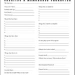 Character Interview  A Worksheet For Beginners  Writers Write Also Motivational Interviewing Worksheets
