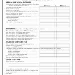 Charitable Donation Itemization Worksheet Math Worksheets With Charitable Donation Itemization Worksheet
