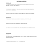 Chaucers The Canterbury Tales Throughout The Canterbury Tales The Prologue Worksheet