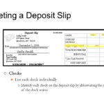 Checking Account  Debit Card Simulation  Ppt Video Online Download As Well As Deposit Slip Worksheet