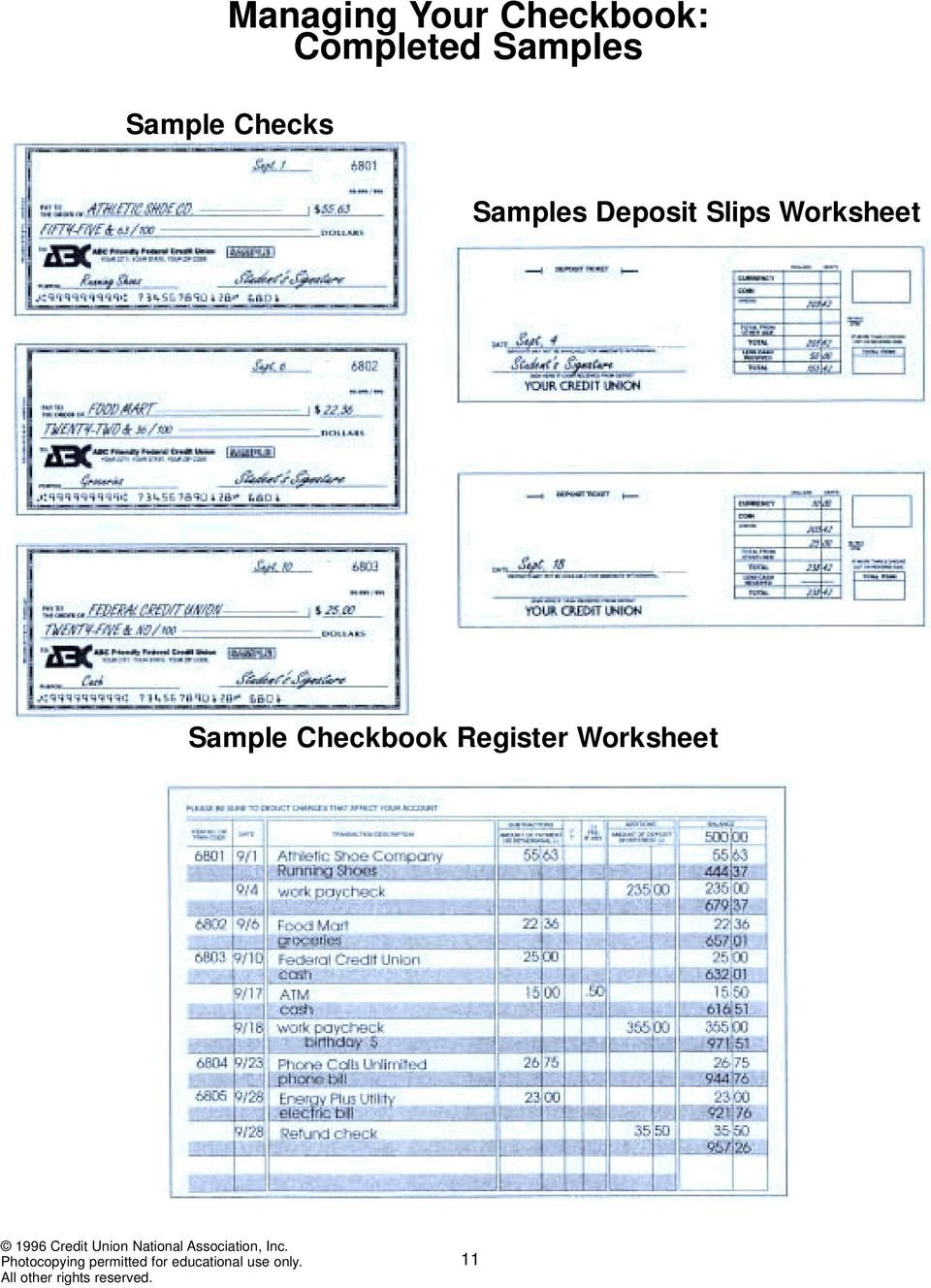 Checks And Deposit Slips Worksheet  Best Deposit Donate Money In Within Deposit Slip Worksheet