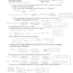 Chem 177 B Supplemental Instruction  Dean Of Students Office Regarding Specific Heat Problems Worksheet Answers