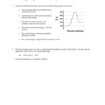 Chem 30  43  Energy Diagrams  Practice With Key  Chem30Wmci Inside Endothermic And Exothermic Reaction Worksheet Answers