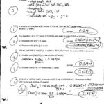 Chemistry 12 Within Chemistry Unit 7 Worksheet 4 Answers