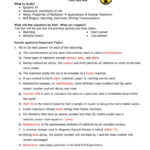 Chemistry Review Worksheet Answers  Briefencounters Together With Chemistry Unit 4 Worksheet 1