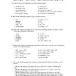 Chemistry Worksheet 1 Regarding Dimensional Analysis Worksheet 5400 Inches To Miles