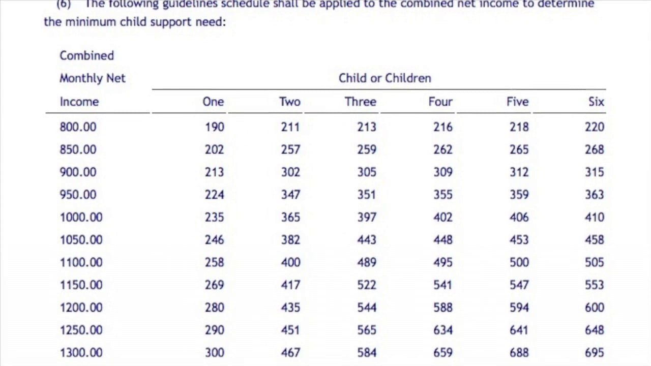 Child Support In Florida Together With Florida Child Support Worksheet