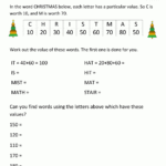 Christmas Math Worksheets Harder Together With Christmas Worksheets For Middle School