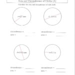 Circles  Mathshare Throughout Area And Circumference Of A Circle Worksheet
