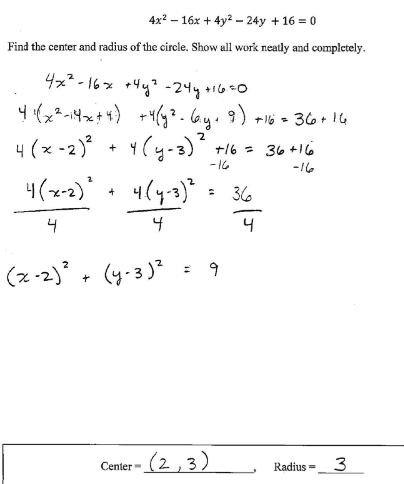 Circles Worksheet Find The Center And Radius Of Each  Briefencounters Throughout Circles Worksheet Find The Center And Radius Of Each