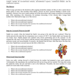 Classical Conditioning Worksheet And Classical Conditioning Worksheet