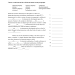 Classification Of Matter Worksheets Along With Chemistry 1 Worksheet Classification Of Matter And Changes Answer Key
