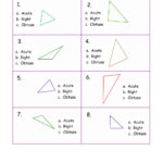 Classify Triangles  Interactive Worksheet Within Classifying Triangles Worksheet With Answer Key