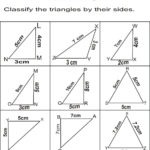 Classify Trianglessides Or Classifying Triangles Worksheet With Answer Key