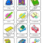 Classroom Objects  Esl Worksheetwhitechocolate For Classroom Objects In Spanish Worksheet Free