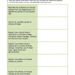 Climate Change  Search Results  Teachit Geography With Regard To Atmosphere And Climate Change Worksheet Answers