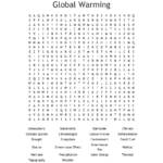 Climate Change Word Search  Wordmint As Well As Global Warming Worksheet Pdf