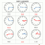 Clock Worksheets Quarter Past And Quarter To As Well As Printable Clock Worksheets