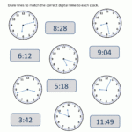 Clock Worksheets  To 1 Minute With Printable Clock Worksheets