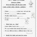 Clothes Worksheet Png  Free Clothes Worksheet Transparent Throughout Clothing In Spanish Worksheets