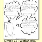 Cognitivebehavioral Therapy Teaching Materials For Children With For Behavior Worksheets For Kids