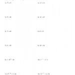 Collection Of Solutions Worksheet Solving Exponential Equations With Intended For Solving Exponential Equations Worksheet