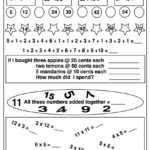 Coloring Free Math Worksheets And Printable Activities For As Well As Worksheets For Children
