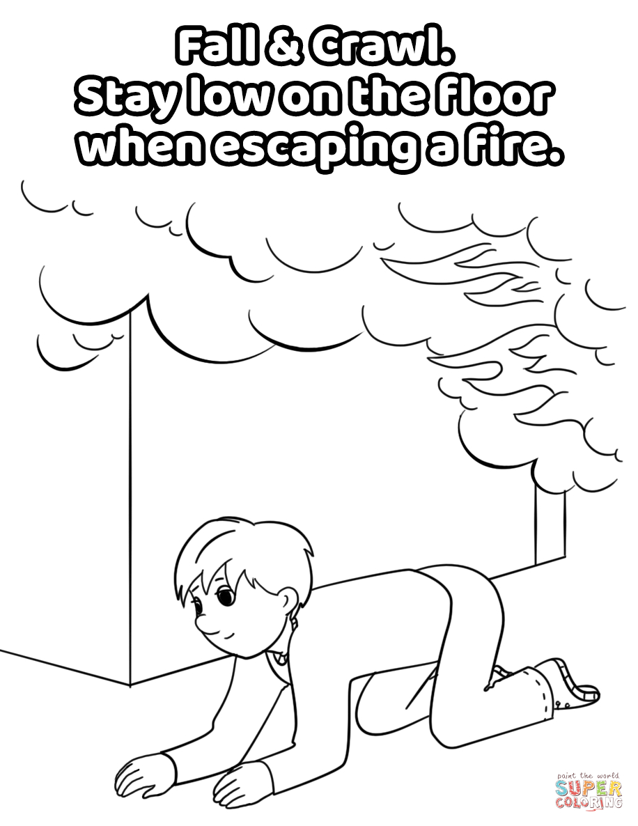 Coloring Ideas  47 Fire Safety Coloring Book Printable Image As Well As Fire Safety Worksheets Pdf
