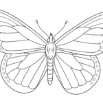 Coloring Ideas  Monarch Butterfly Coloring Page Free Printable 54 Or Monarch Butterfly Worksheets