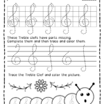 Coloring Pages  Coloring Pages Head Band Tracing Worksheets With Along With Music Worksheets For Kids