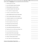 Common Core Grammar Worksheet There Along With Common Core Grammar Worksheets