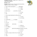Comparative And Superlative Adjectives Test With Giant Robots Pertaining To Comparative And Superlative Adjectives Worksheet