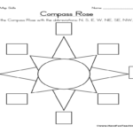 Compass Rose Pictures For Kids Group With 87 Items With Compass Worksheets For Kids