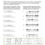 Compound Inequalities Worksheet Adding And Subtracting Polynomials Pertaining To Solving Inequalities Worksheet
