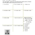 Compound Inequalities Worksheet Probability Worksheets Deductions Inside Graphing Compound Inequalities Worksheet