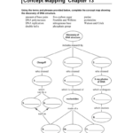 Concept Mapping Chapter 13 As Well As Cell Concept Map Worksheet Answers
