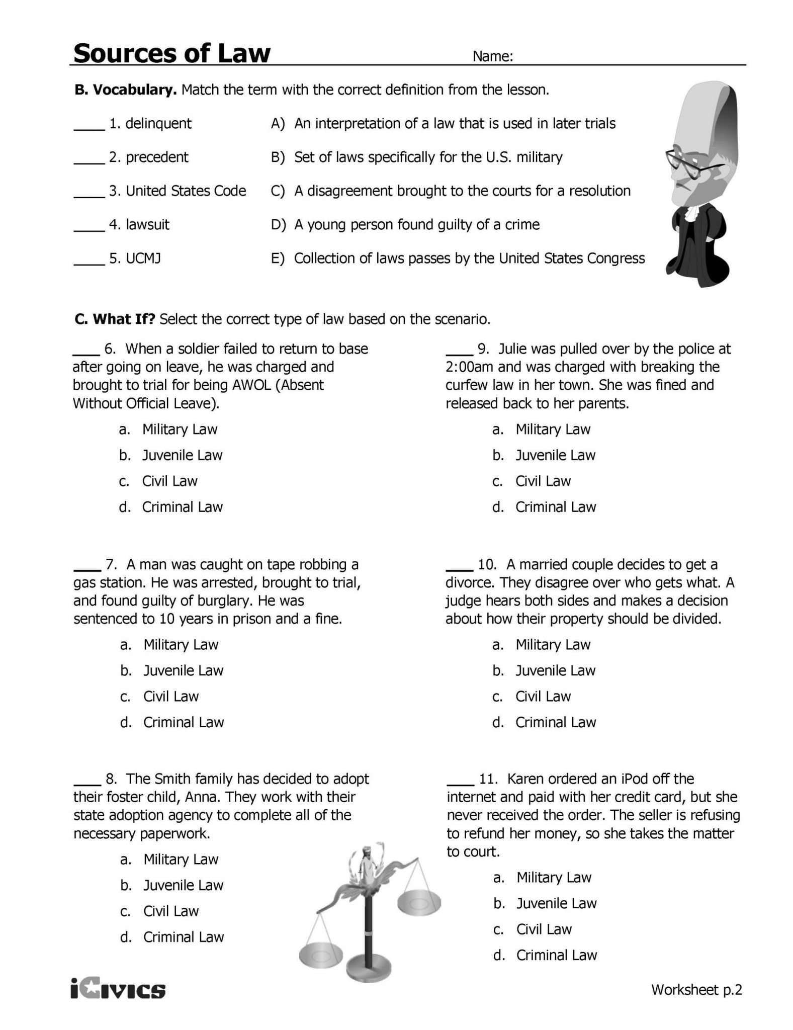 Congress In A Flash Worksheet Answers Key Icivics ...