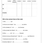 Conjugate Haben Sein Regular Verbs  Interactive Worksheet With Spanish Conjugation Worksheets