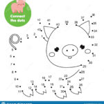 Connect The Dotsnumbers Educational Game For Children And Kids As Well As Baby Animals Worksheet
