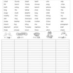 Consonant Digraphs Sh  Ch  Ph  Ng  Th Worksheet  Free Esl Along With Consonant Digraphs Worksheets