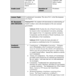 Constitution Convention Lesson Plan Doc Throughout Constitutional Compromises Worksheet