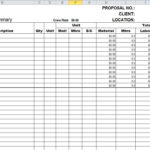 Construction Material Takeoff Excel Template And Quantity Takeoff ... And Material Takeoff Spreadsheet